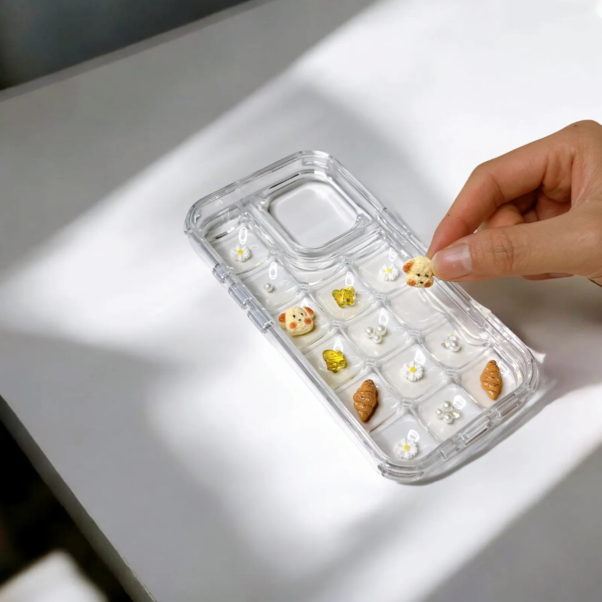 Clear Puffy Jelly Case