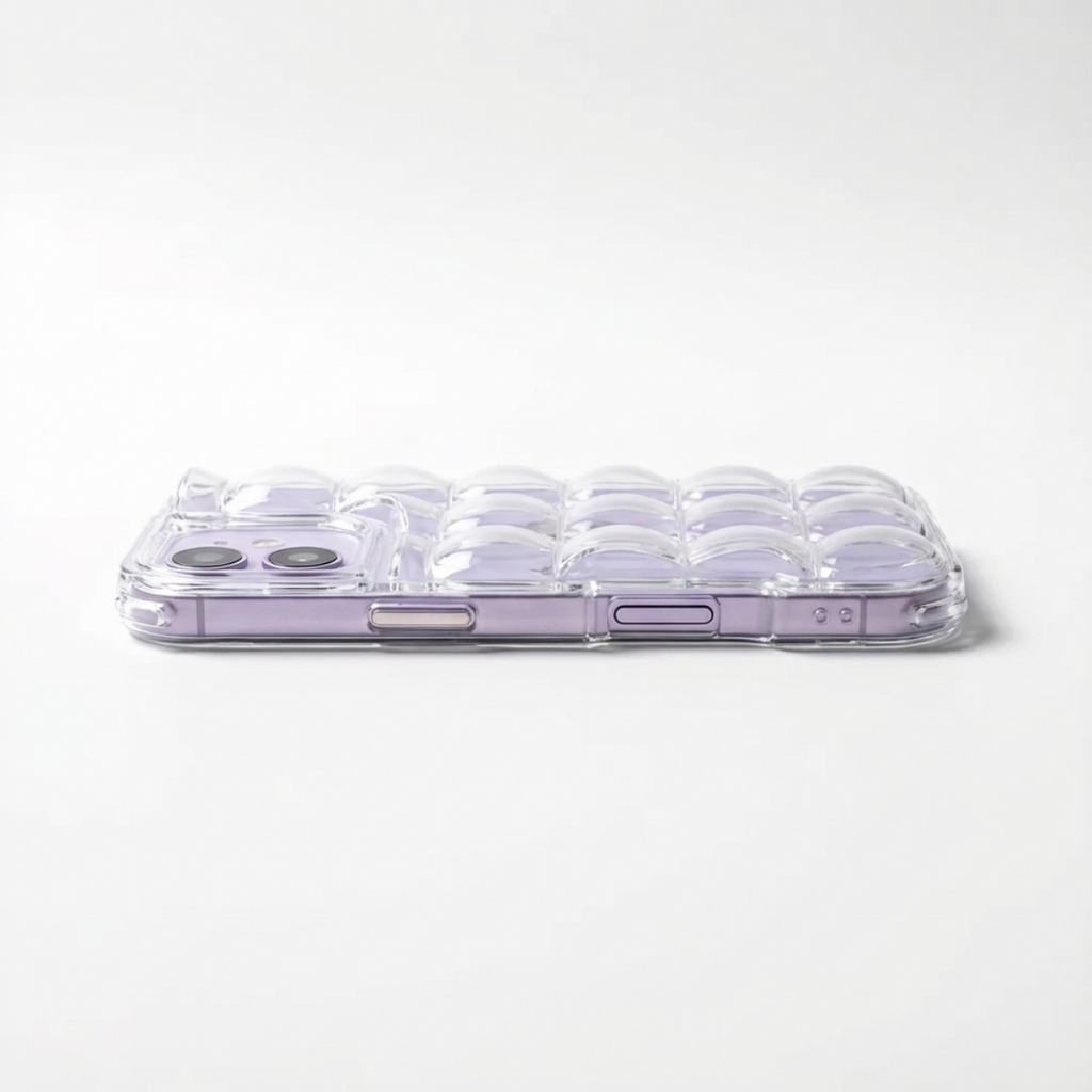 Clear Puffy Jelly Case