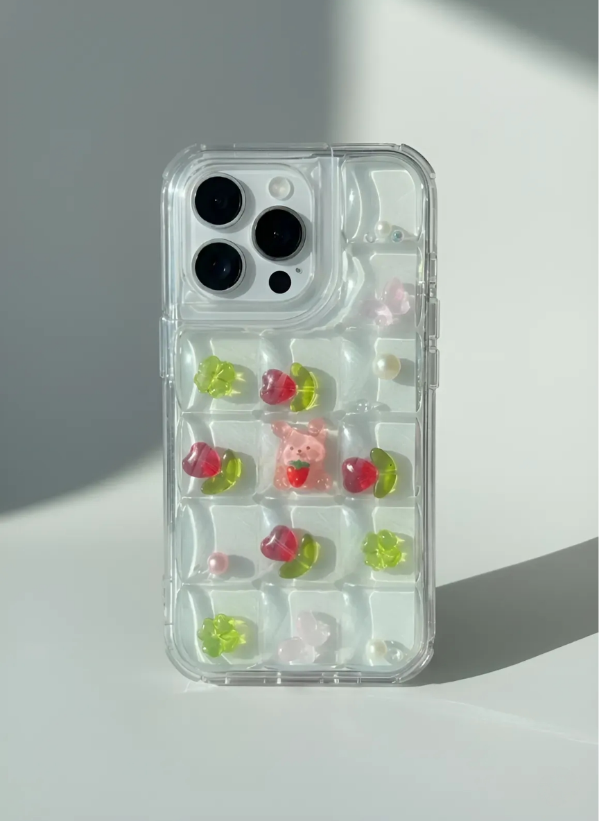 Spring Bunny Picnic – Charm Set