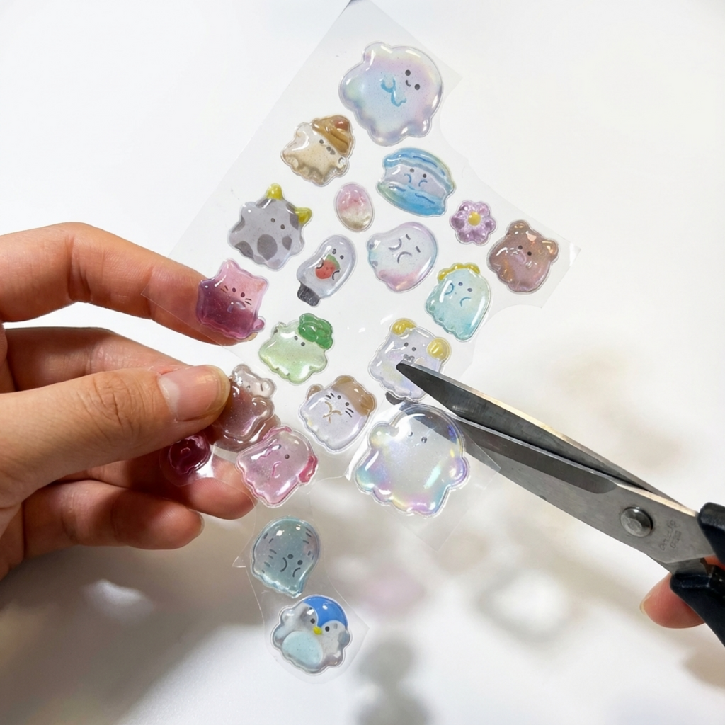 Puffy 3D Sticker Series – Ghostie