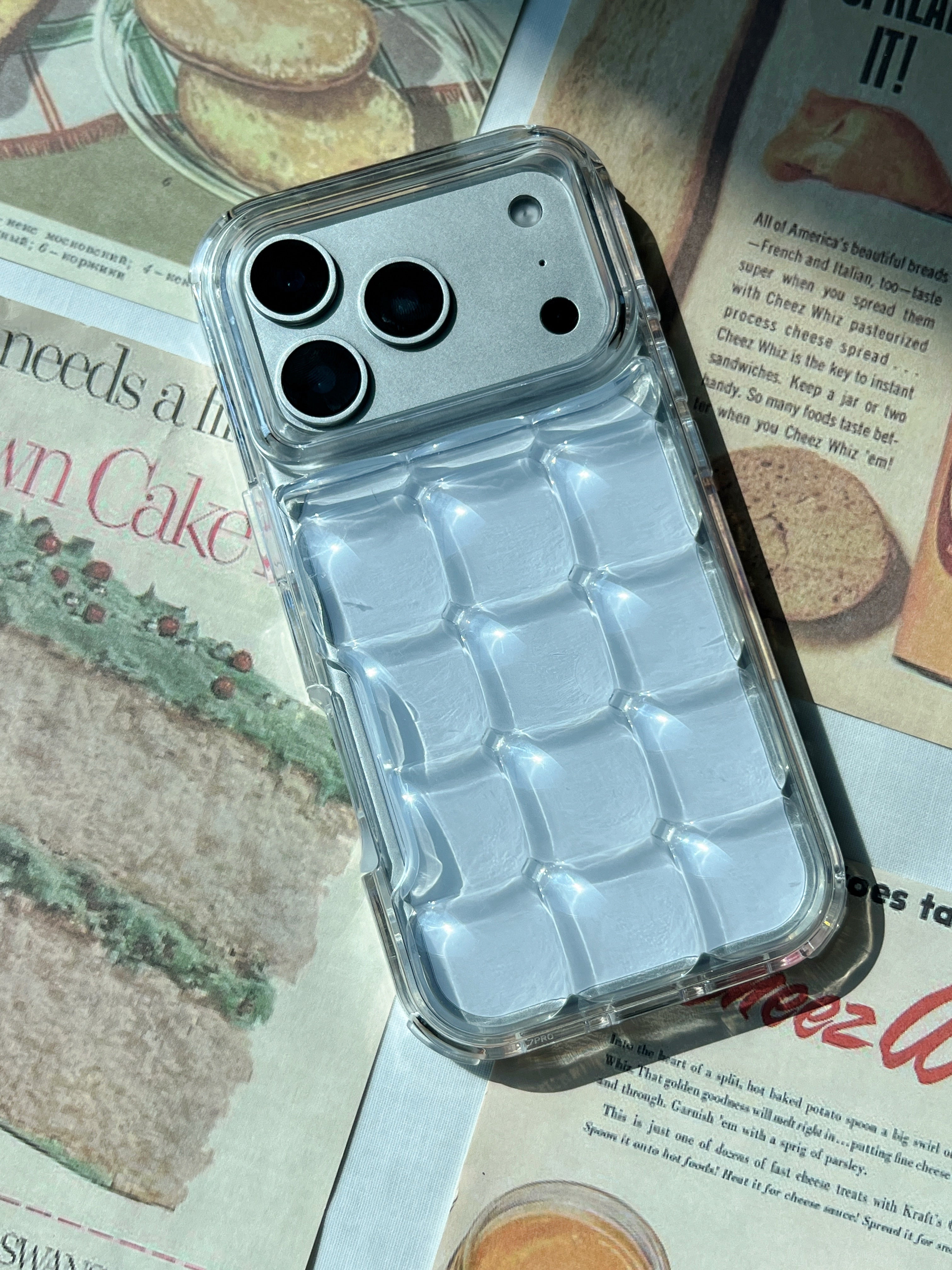 Clear Puffy Jelly Case