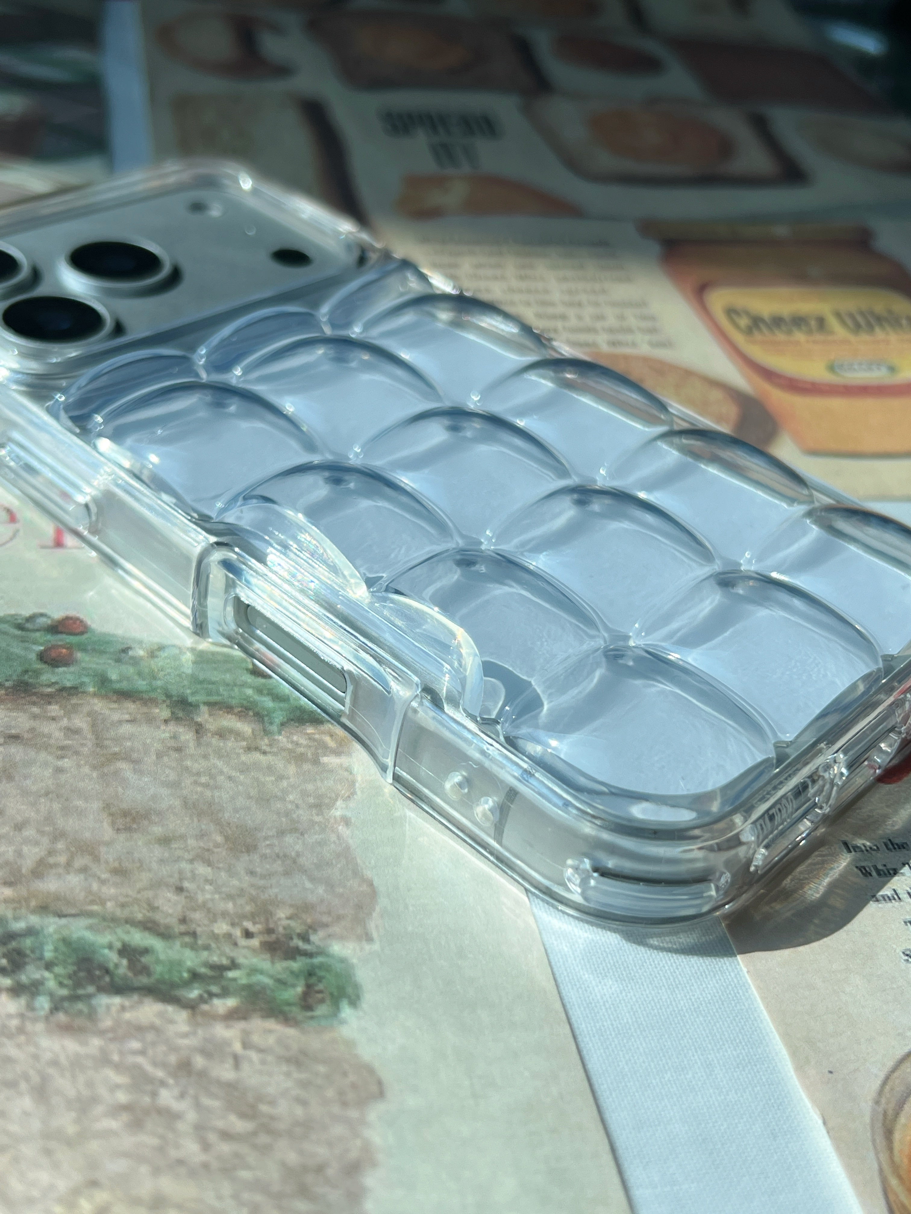 Clear Puffy Jelly Case