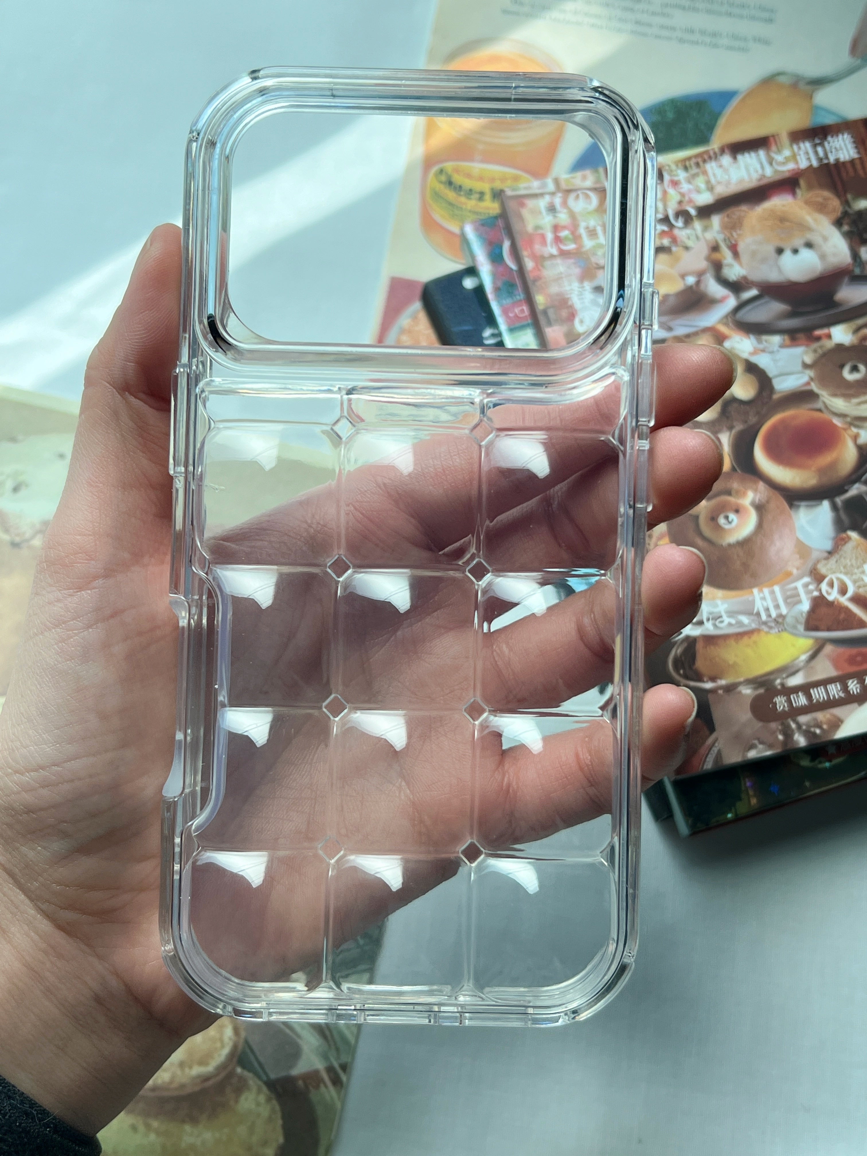 Clear Puffy Jelly Case