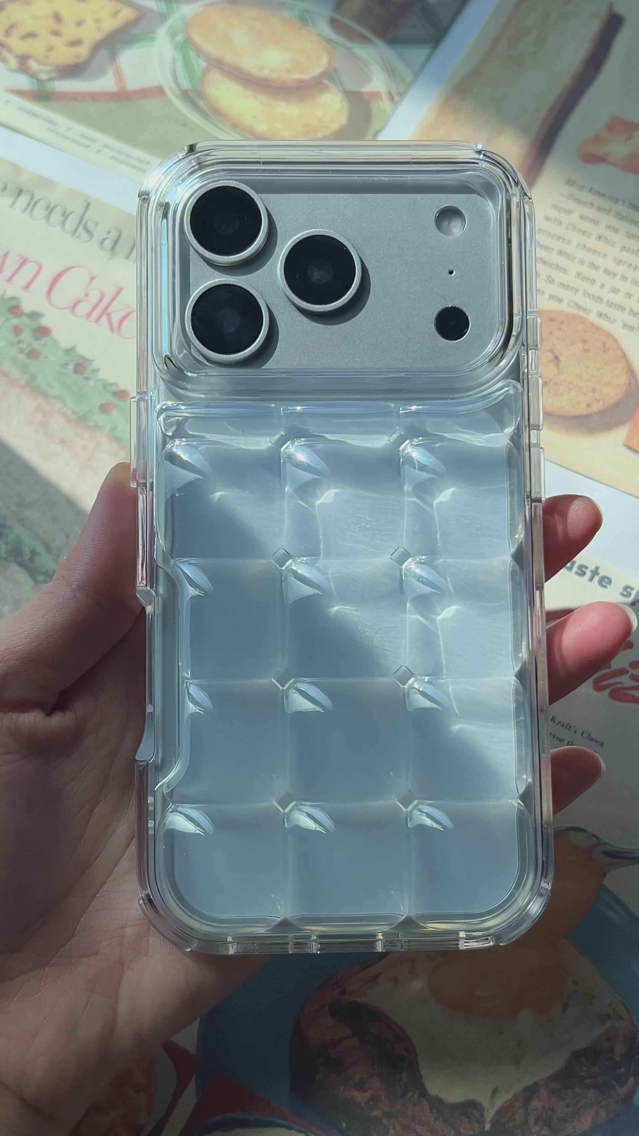 Clear Puffy Jelly Case